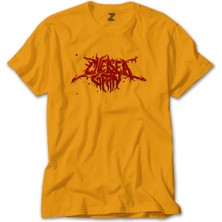 Wakha Chelsea Grin Logo Blood Sarı Tişört