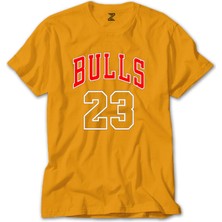 Chicago Bulls 23 Sarı Tişört