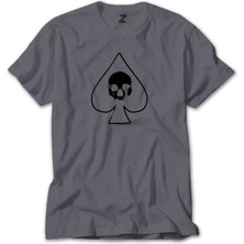 Wakha Motörhead Ace Of Spades Maça Gri Tişört