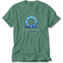 Wakha God Of War Ragnarok Is Coming Yeşil Tişört