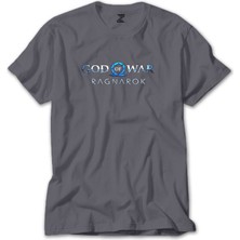 Wakha God Of War Ragnarok Gri Tişört