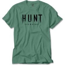 Wakha Hunt Showdown Black Text Yeşil Tişört