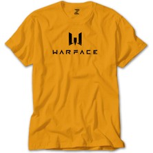 Wakha Warfare Black Text Sarı Tişört
