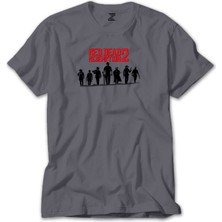 Wakha Red Dead Redemption 2 Poster Gri Tişört