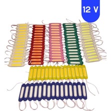 12 Volt 2 Watt Beyaz Cob LED Modül IP65 10 Adet Modül