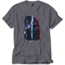 Wakha God Of War Ragnarok Thor Gri Tişört