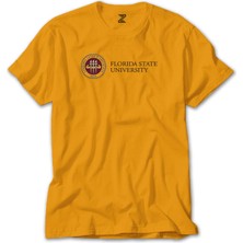 Wakha Florida State University Logo Sarı Tişört