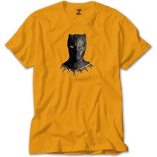 Wakha Black Panter Face Sarı Tişört