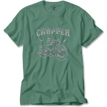 Wakha West Coast Choppers Customs Yeşil Tişört