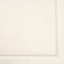 Evidea Soft Pete 2'li Banyo Paspası - Beyaz - 60x100 cm + 50x60 cm