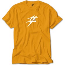 Wakha Hayabusa White Logo Sarı Tişört
