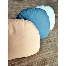 Balina, Balık Bebek Çocuk Yastığı, Dekoratif Yastık, Kırlent, Bej