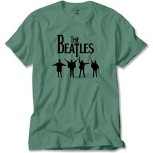 Wakha The Beatles Help! Yeşil Tişört