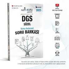 Nettekurs Yayınları Dgs Sözel Konu Anlatımlı Akıllı Soru Bankası