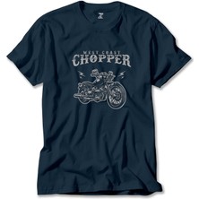 Wakha West Coast Choppers Customs Lacivert Tişört
