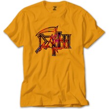 Z zepplin Death Rainbow Sarı Tişört