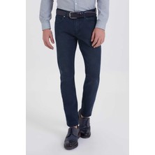 Dennys Black Lee Denim Regular Fit  Likralı Erkek Kot PANTOLON-4845