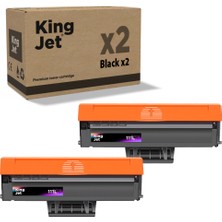 Kingjet Kingjet® MLT-D111L 2'li Paket - Samsung Uyumlu Çipli Muadil Toner