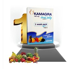 Kamagra1 Jelly Meyveli 7li Orijinal Ürün  Geçiktirici Tam PERFOMANS%100 1 Paet