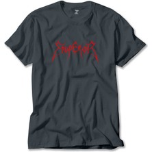 Z zepplin Emperor Logo Red Füme Tişört