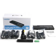 Dark 8 Port 4K 60Hz HDMI Kvm Switch (DK-AC-KVMHD8X1)