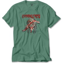 Z zepplin Cannibal Corpse Eyes Yeşil Tişört