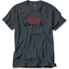 Z zepplin Marvel Universe Logo Füme Tişört