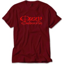 Z zepplin Ozzy Osbounre Blood Kırmızı Tişört