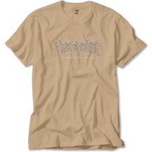 Z zepplin Thrasher White Krem Tişört