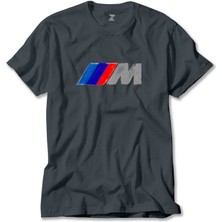 Z zepplin Bmw M Power Brush Füme Tişört