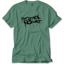 Z zepplin My Chemical Romance Logo Symbol Yeşil Tişört