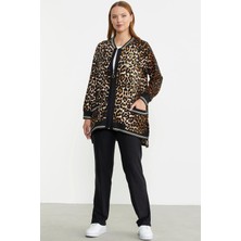 Sementa Leopar Desenli Cep Detaylı Tunik Takım 76394