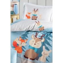 Kanz Ranforce Bebek Nevresim Takımı - Snowflake