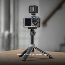 Pgytech Djı Osmo Action 3/4 Için Camera Cage