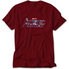 Z zepplin Avengers End Game Logo 2 Kırmızı Tişört