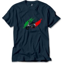 Z zepplin Vespa In Italy Lacivert Tişört
