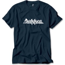 Z zepplin Dokken Logo Lacivert Tişört