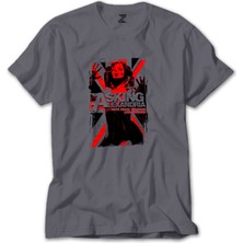 Z zepplin Asking Alexandria Live From Brixton And Beyond Gri Tişört