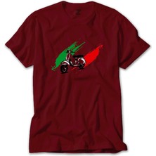 Z zepplin Vespa In Italy Kırmızı Tişört