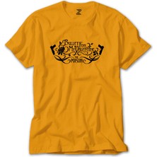 Z zepplin Bullet For My Valentine The Poison Album Sarı Tişört