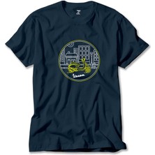 Z zepplin Vespa Tour At City Lacivert Tişört