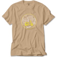 Z zepplin Vespa Tour At City Krem Tişört