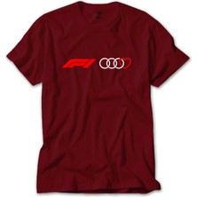 Z zepplin F1 Audi Love Kırmızı Tişört