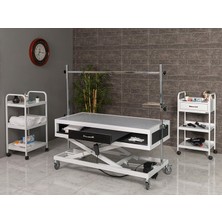 Labortech Veteriner  x -Ray Röntgen Masası-Siyah Çekmeceli | LABORTECH-6204