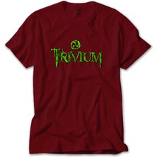 Z zepplin Trivium Logo Kırmızı Tişört