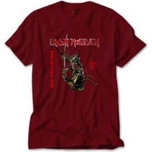 Z zepplin Iron Maiden Senjutsu Kırmızı Tişört