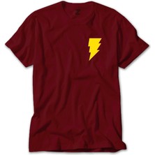 Z zepplin Black Adam Yellow Logo Kırmızı Tişört