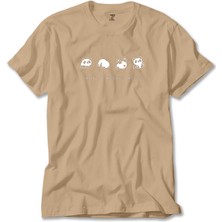 Z zepplin Baby Panda Rolling Krem Tişört