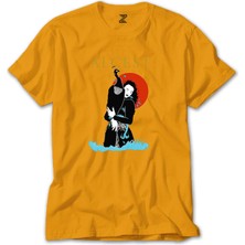 Z zepplin Alcest Illustrator Sarı Tişört