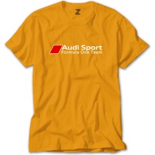 Z zepplin F1 Audi Formula One Sarı Tişört